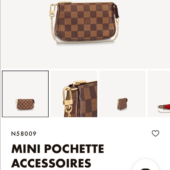 Authentic💯! LouisVuitton minipochette accessories - Picture 8 of 9